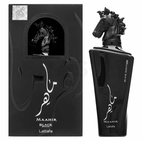 Maahir BLACK EDITION By Lattafa 100ml (Arabic)